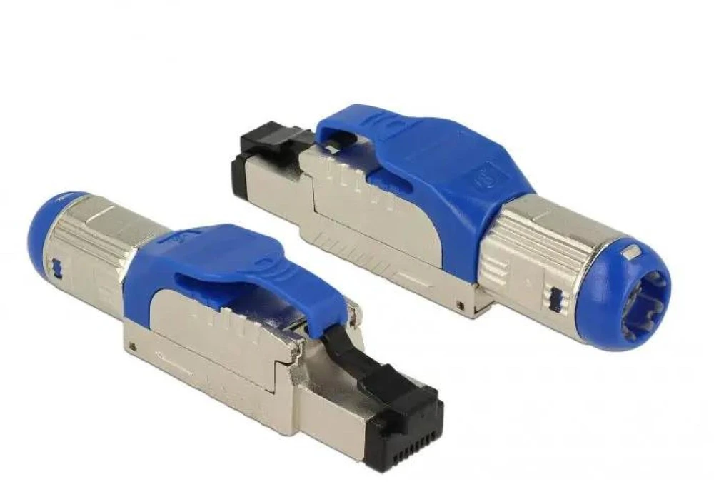 Delock Delock tinklo kištukas RJ-45 8P8C ekranuotas montavimas be įrankių kat.8
