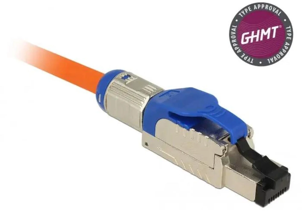 Delock Delock tinklo kištukas RJ-45 8P8C ekranuotas montavimas be įrankių kat.8