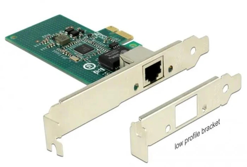 DeLOCK PCIe > 1 x Gigabit LAN, LAN-Adapteris