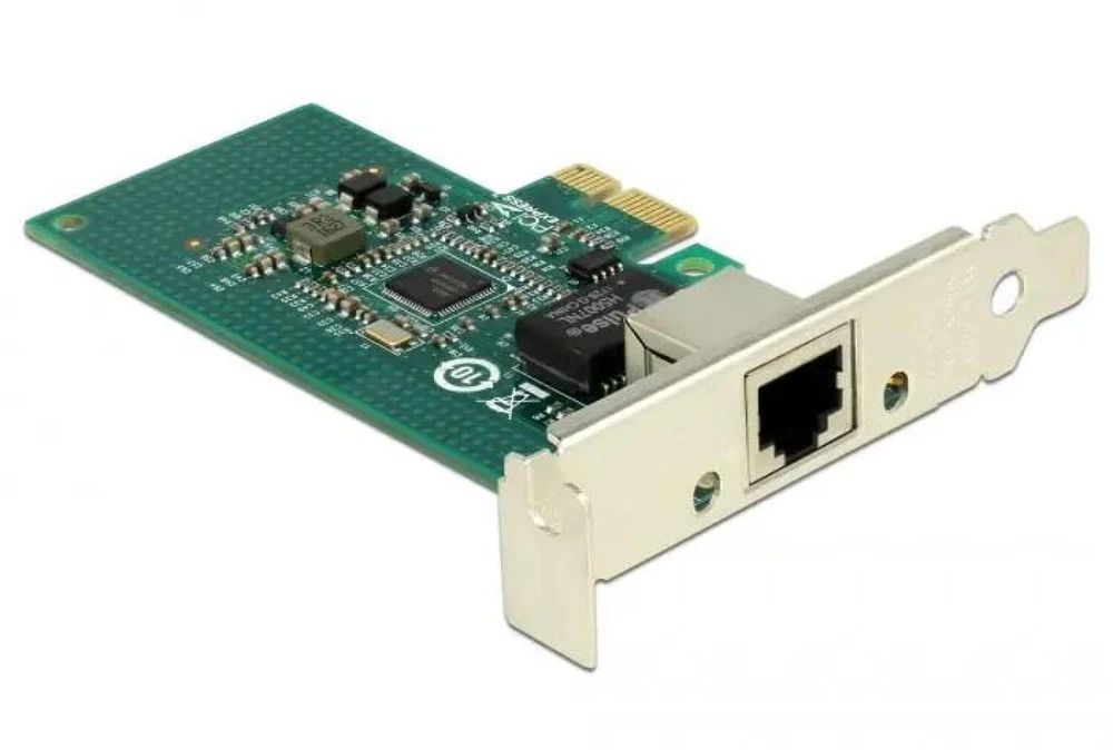 DeLOCK PCIe > 1 x Gigabit LAN, LAN-Adapteris