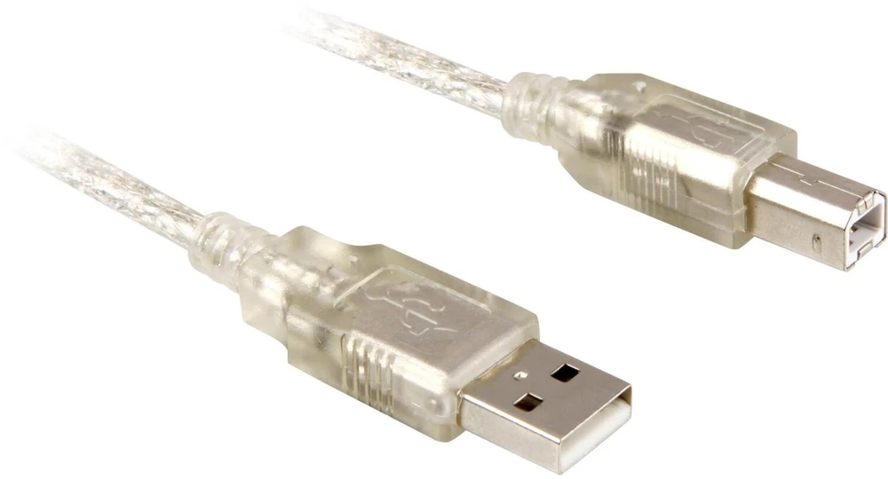 DELOCK Cable USB 2.0 A-B upstream male/female 0.5m