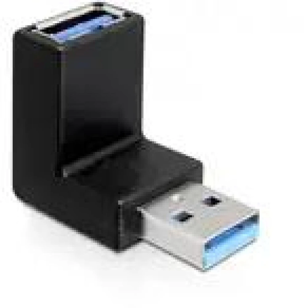 Delock USB-A - USB-A adapteris, juodas (65339)