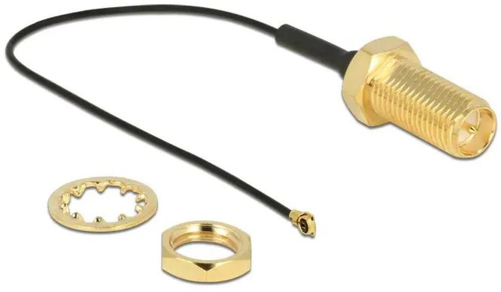 Delock antenos kabelis RP-SMA lizdas montavimui > MHF IV/ HSC MXHP32