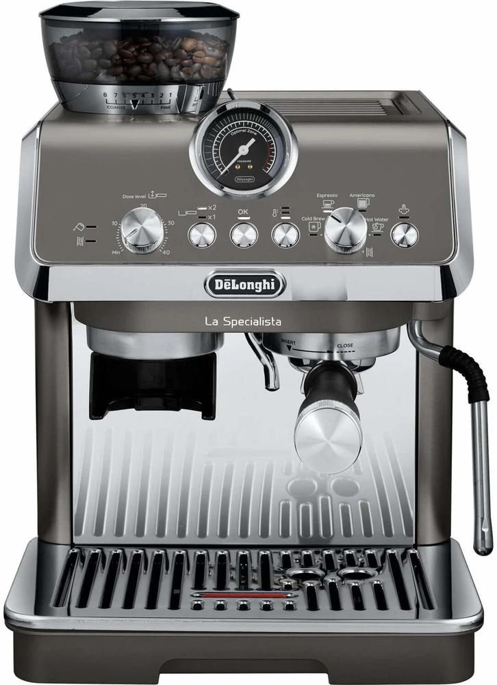 Delonghi La Specialista Arte Evo Titan – šaltosios kavos ruošimas (titano/nerūdijančio plieno)