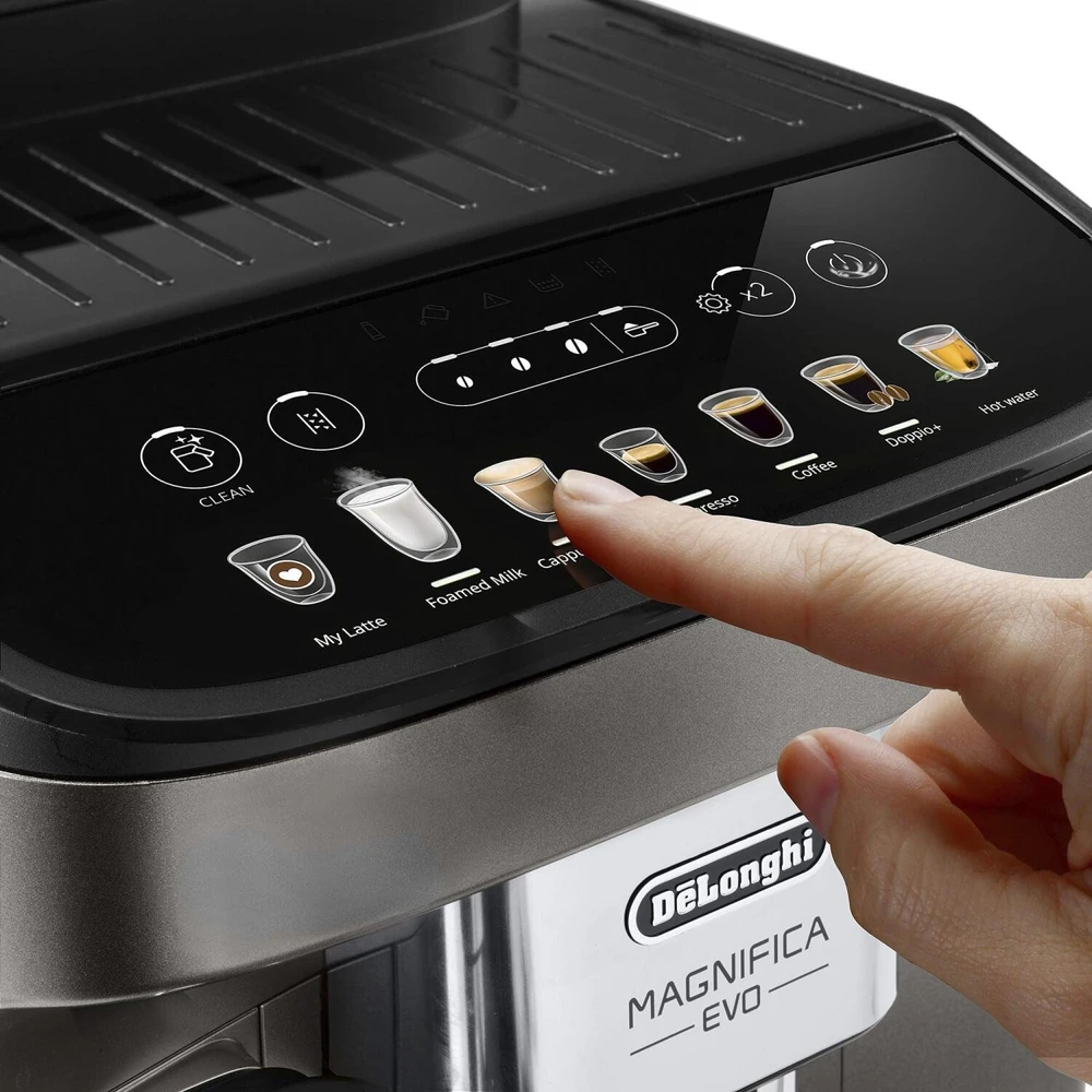 DeLonghi Magnifica Evo ECAM 290.83.TB Automatinis Bean to Cup Kavos aparatas Titanium Juodas