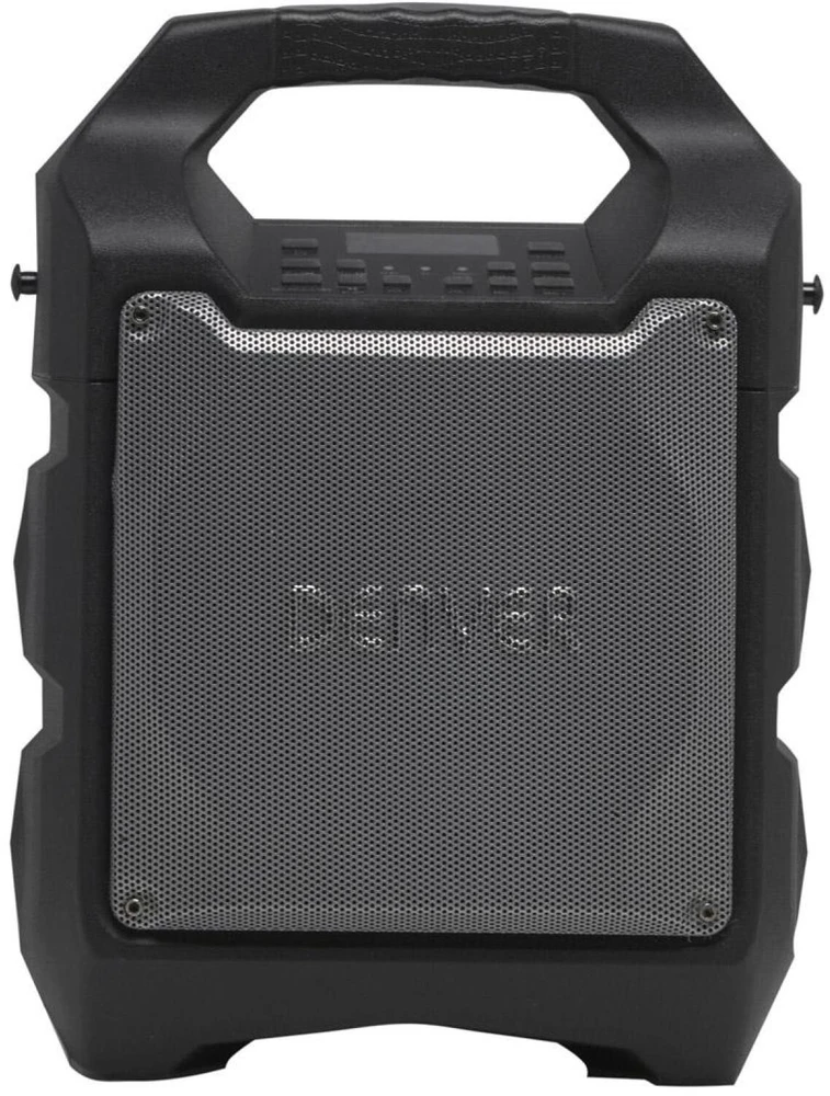 Denver TSP-203 20 W Rankinė masinio informavimo (PA) sistema Juoda