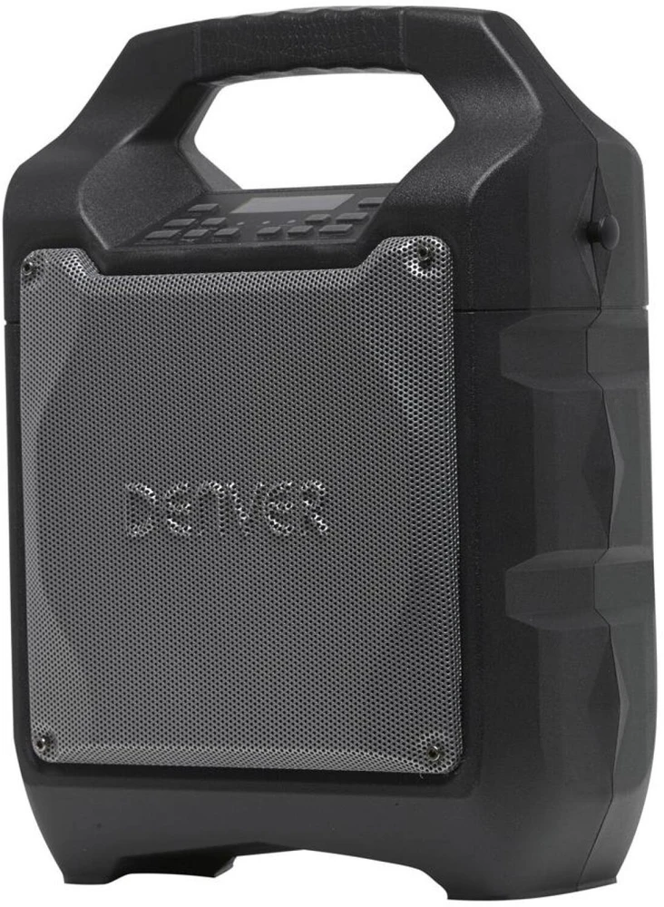 Denver TSP-203 20 W Rankinė masinio informavimo (PA) sistema Juoda
