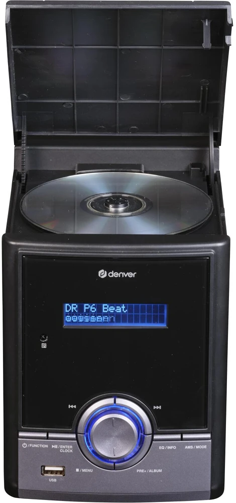 Muzikinis centras DAB/FM/CD muzikos sistema Denver MDA-285, 2 × 50 W
