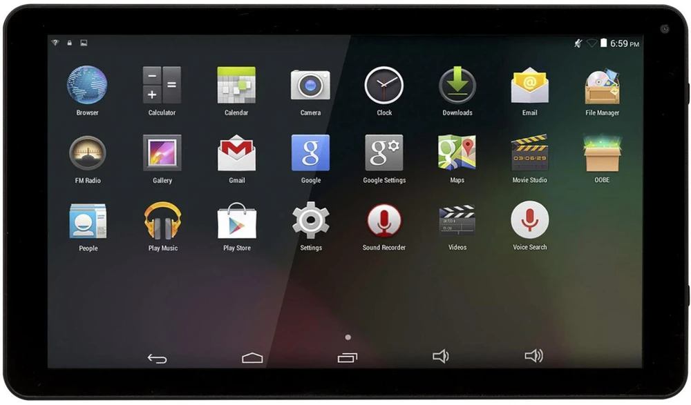 Planšetė Denver TIQ-10394 25,6 cm (10,1") 1 GB 32 GB Wi-Fi 4 (802.11n) Suderinamas su Android 8.1 Go leidimu