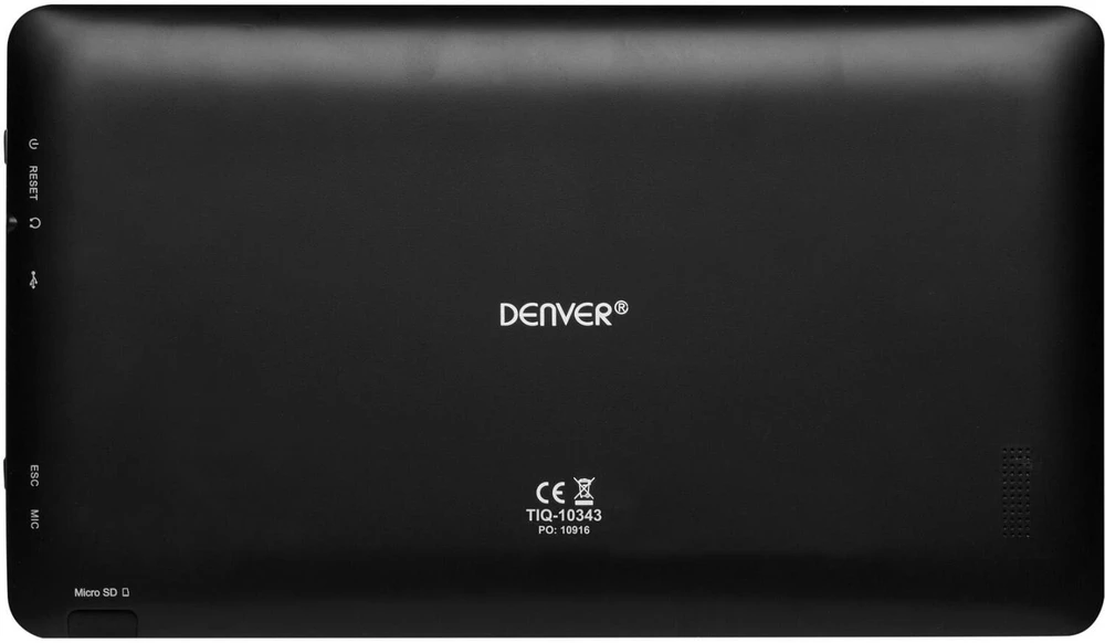 Planšetė Denver TIQ-10394 25,6 cm (10,1") 1 GB 32 GB Wi-Fi 4 (802.11n) Suderinamas su Android 8.1 Go leidimu