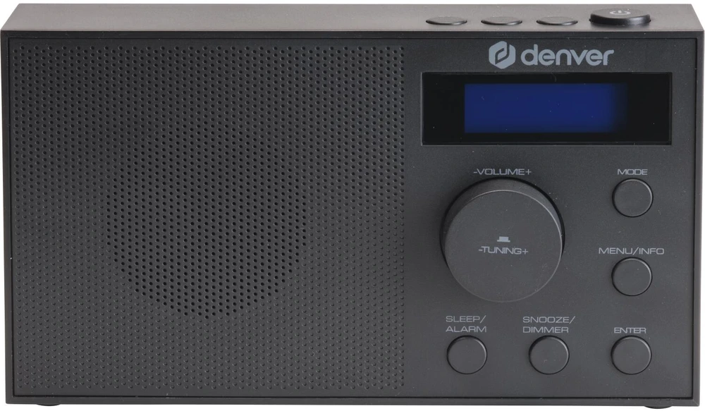 Kompaktowe radio Denver DAB-51B juoda