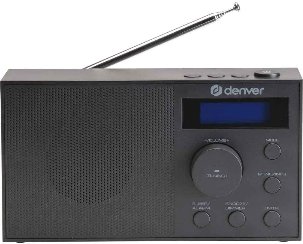 Kompaktowe radio Denver DAB-51B juoda