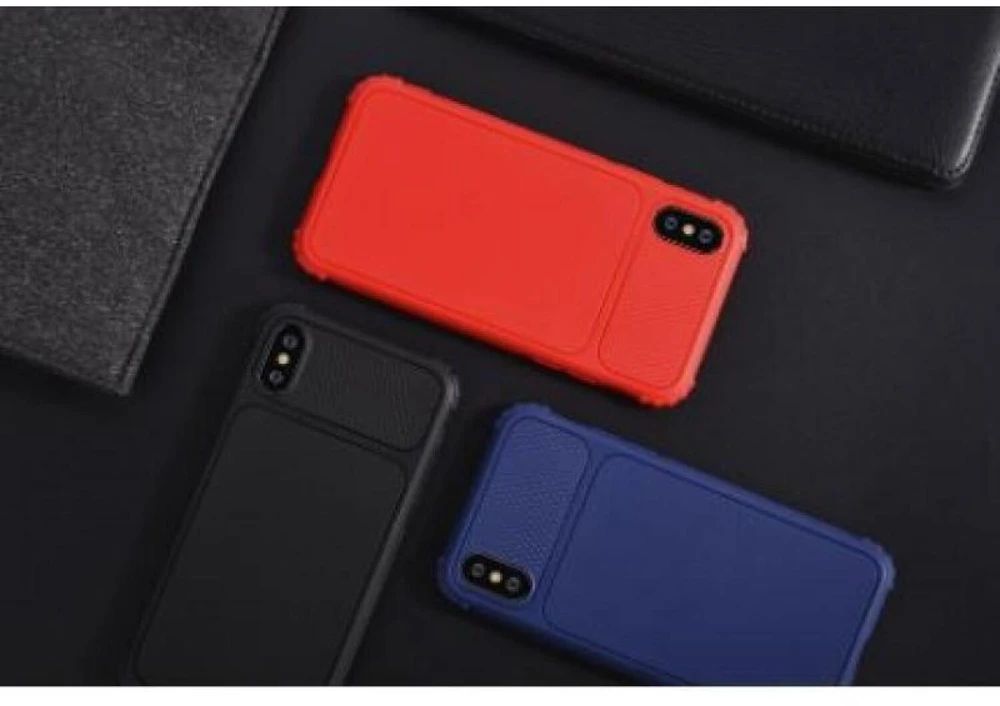 Raudonas „Devia Shark1“ apsauginis dėklas „iPhone XS Max“