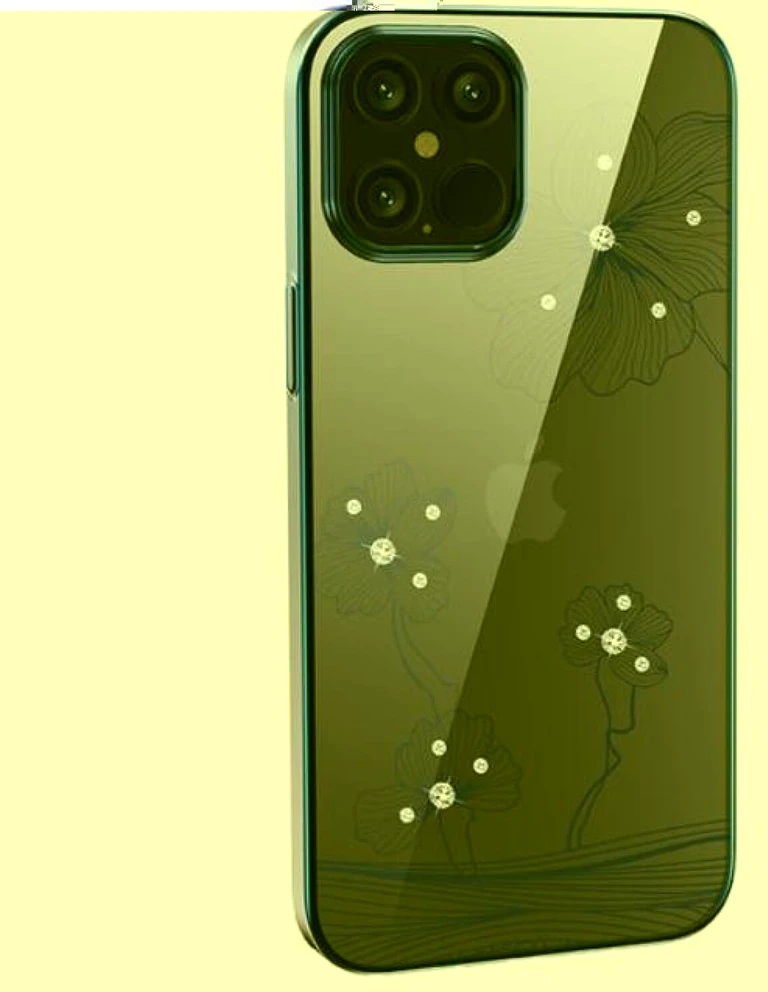 Devia Mėlynas dėklas iPhone 12 Pro Max su Swarovski elementais