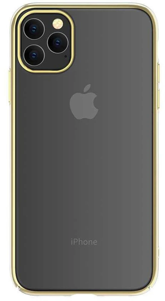Auksinis telefono dėklas Devia Glimmer iPhone 11 Pro