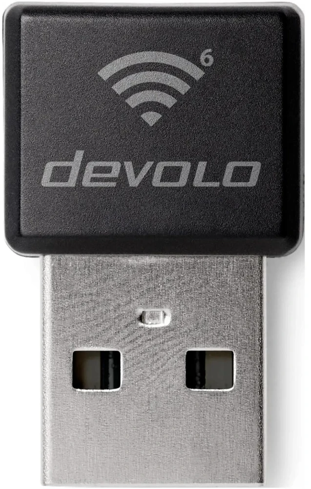 Devolo WiFi 6 Stick nano 7270, USB Wi-Fi adapteris, 1201 MBit/s, 573.5 MBit/s, 2.4 GHz, 5 GHz, IEEE802.11ax, IEEE802.11ac