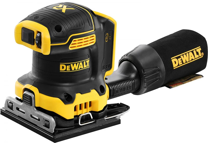 Dewalt plokštuminis šlifuoklis DCW200N 18V  be akumuliatoriaus ir kroviklio