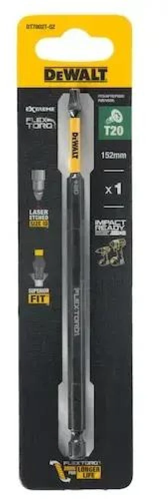 Dewalt t20 152mm flextorq screwdriver bit 1pc