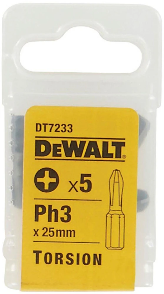 Dewalt torx antgaliai 25mm ph3 / 5vnt /