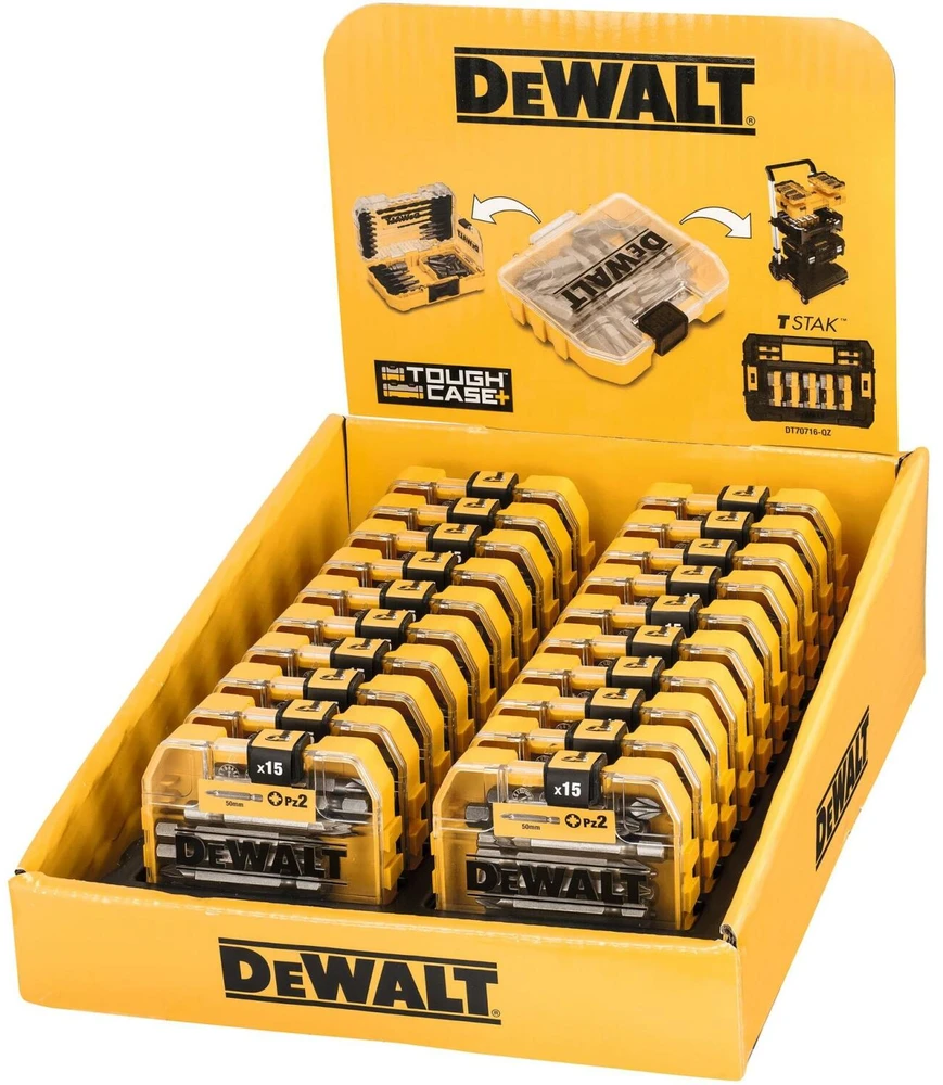Bitų rinkinys 15 vnt. DeWalt DT7912-QZ