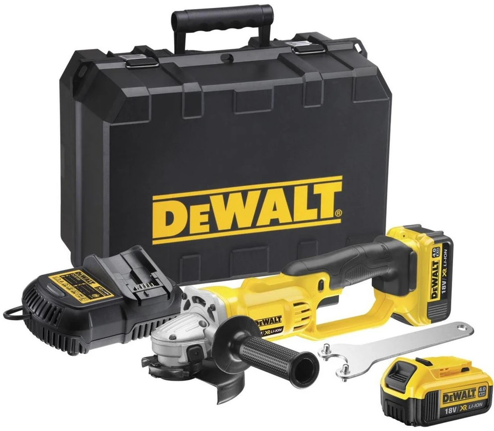 Kampinis šlifuoklis DeWalt DCG412M2-QW