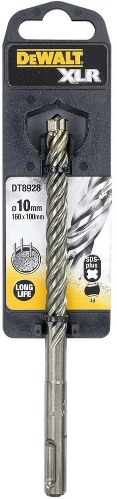 Grąžtas DEWALT grąžtai SDS PLUS 10 x 160mm XLR 4-OSTRZOWE