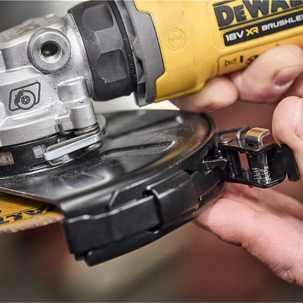DEWALT KAMPINIS ŠLIFUOKLIS 125mm 18V DCG404N