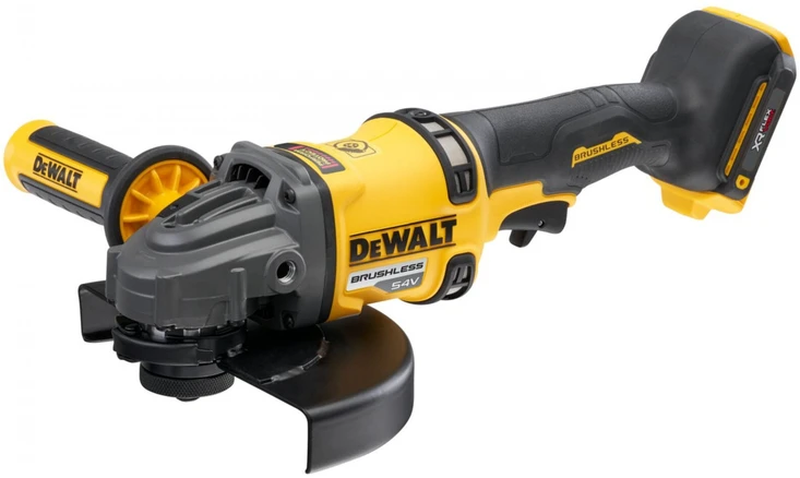 DEWALT kampinis šlifuoklis 54V FV 180mm BEZ AKU. I ŁAD. DCG440N