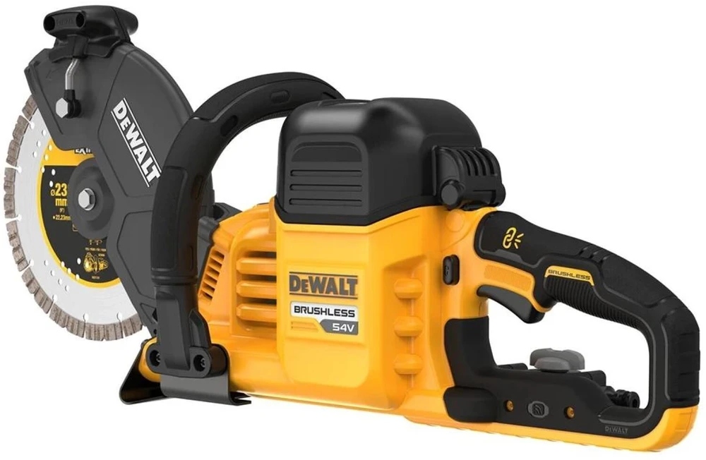 Betono pjaustyklė DeWalt DCS691N-XJ; 54 V (be akumuliatoriaus ir pakrovėjo)