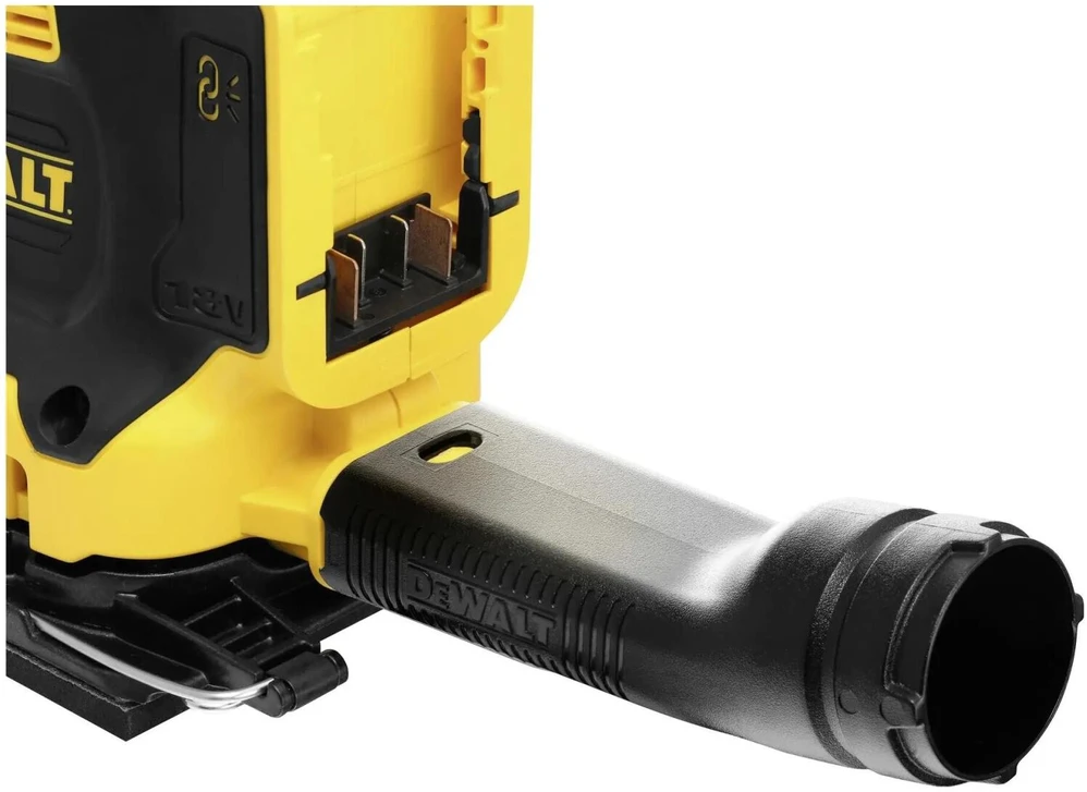 Dewalt vibracinis šlifuoklis DCW200NT, 18V, lagaminas,  be akumuliatoriaus ir kroviklio