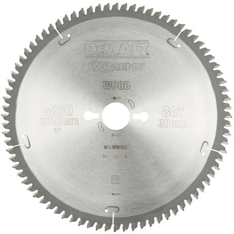DEWALT diskinis pjūklas 250x30mmx80z