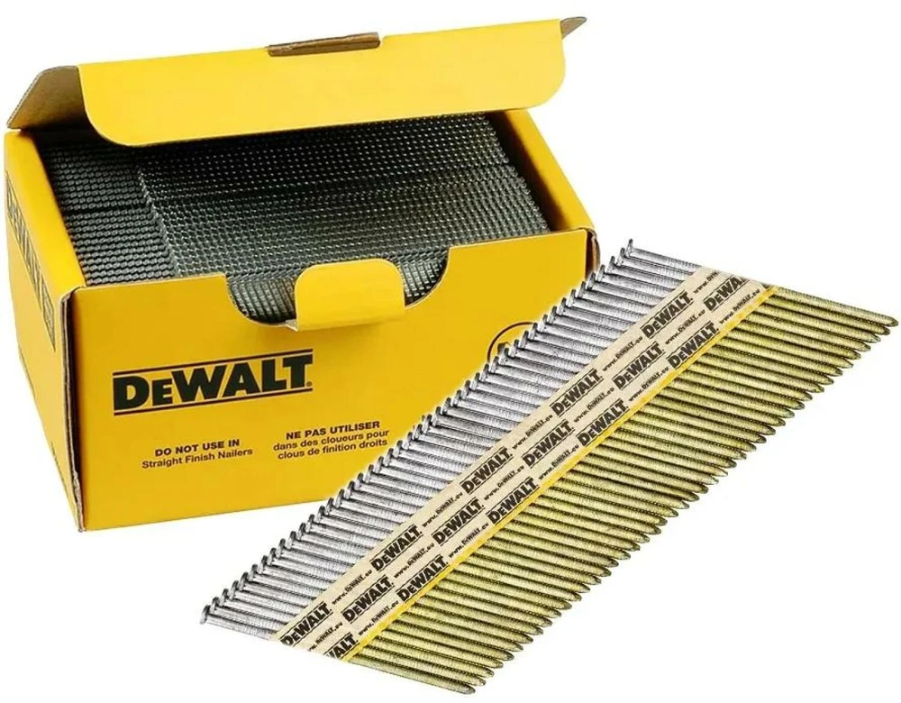 Vinys DeWalt DNPT31R75HDZ; 34°; 75x3,1 mm; 1200 vnt.