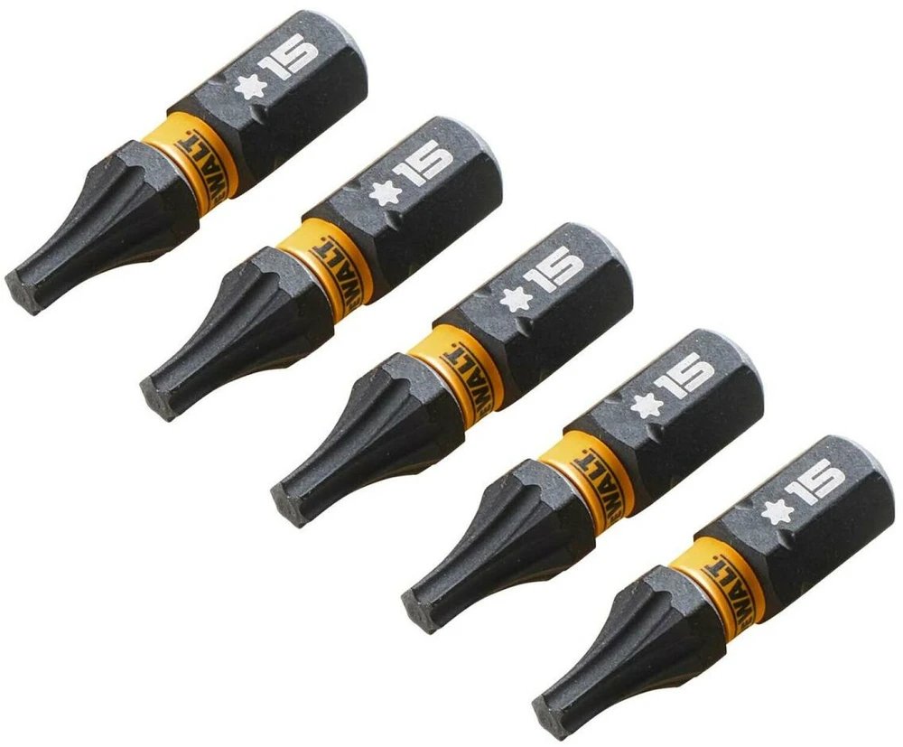 DEWALT KOŃCÓWKA UDAROWA T15x25 5szt. EXTREME IMPACT TORSION