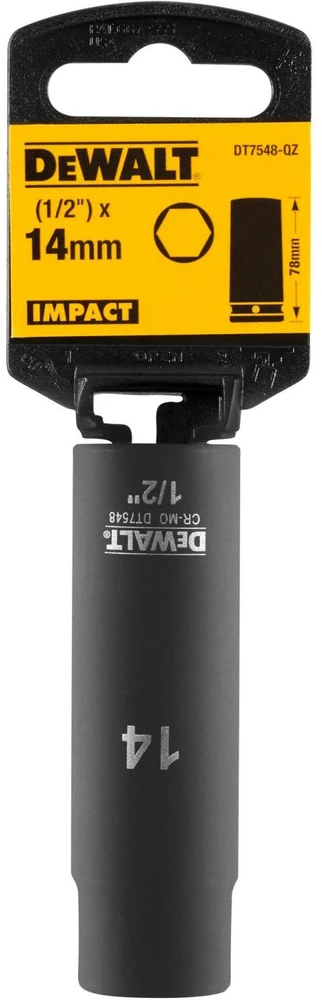 Dewalt galvutė 14mm 1/2 col. giluminė smūginė veržliaraktinė galvutė