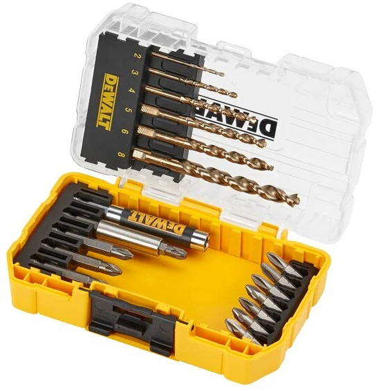 Grąžtas Grąžtų ir sukimo antgalių rinkinys DeWalt DT70711-QZ; 19 vnt.