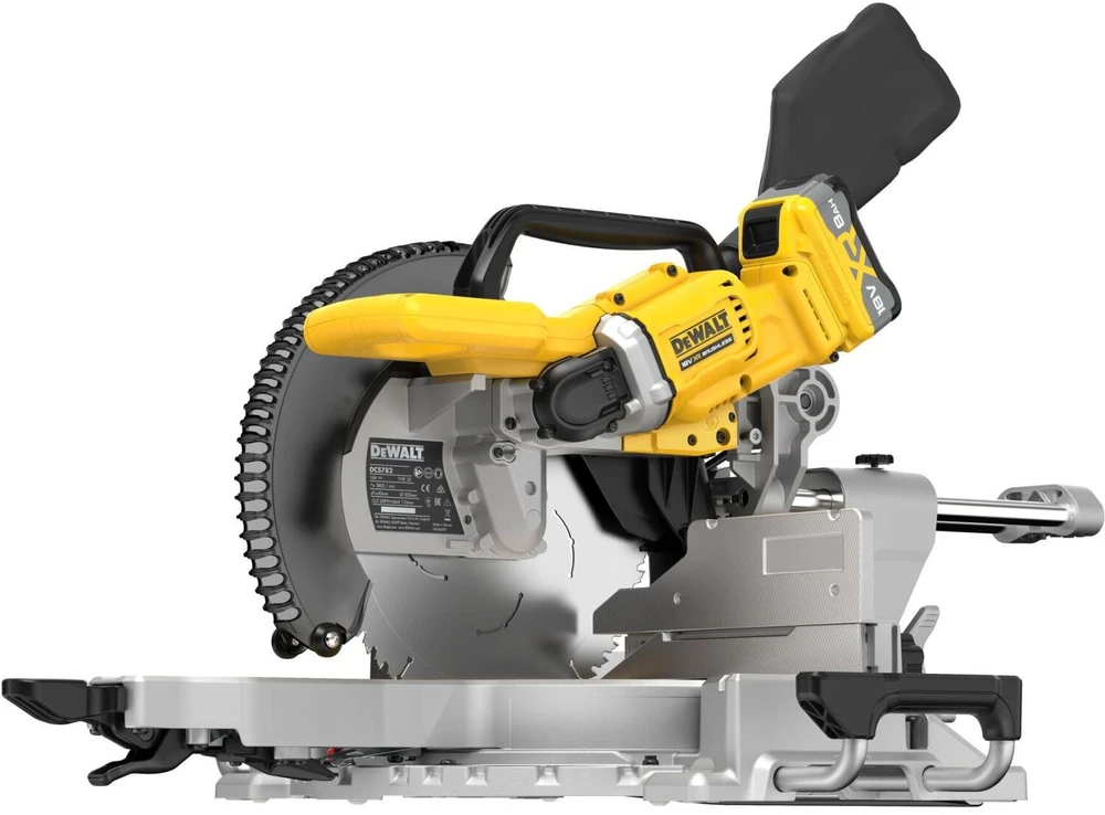 Akumuliatorinis diskinis pjūklas, 305 mm, 2 x 8 Ah, 18 V XR, DEWALT [DCS782XW2-QW]