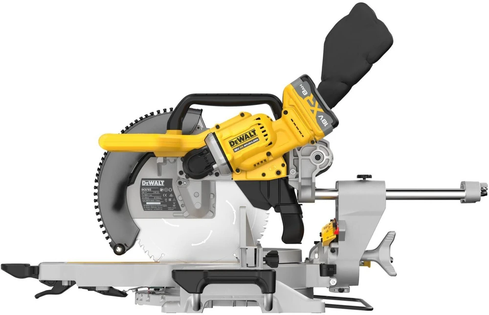 Akumuliatorinis diskinis pjūklas, 305 mm, 2 x 8 Ah, 18 V XR, DEWALT [DCS782XW2-QW]