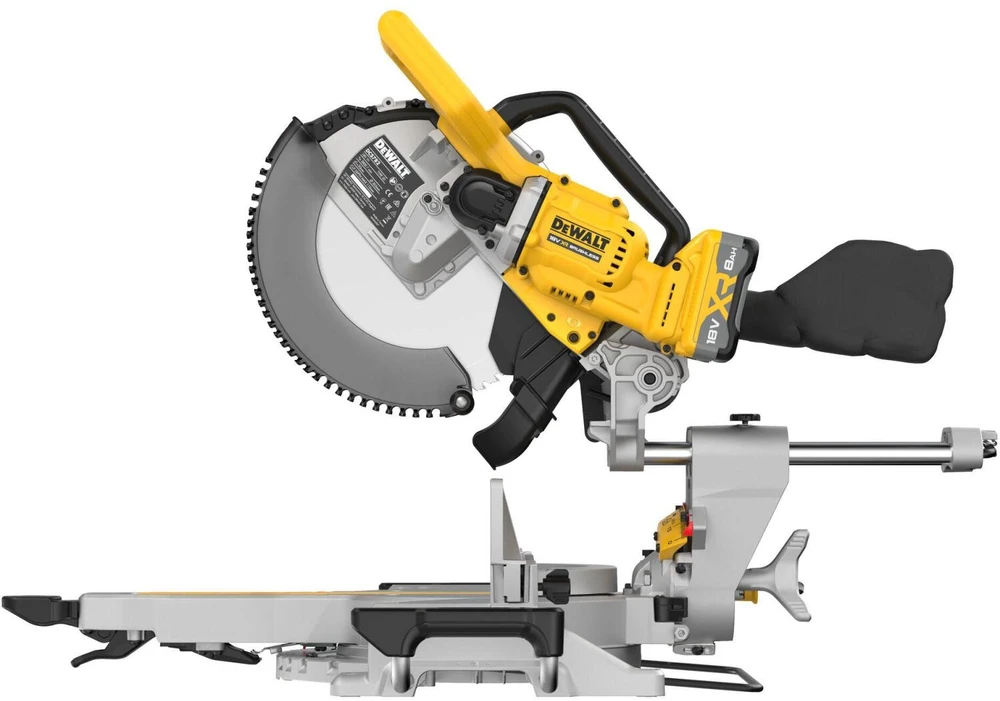 Akumuliatorinis diskinis pjūklas, 305 mm, 2 x 8 Ah, 18 V XR, DEWALT [DCS782XW2-QW]