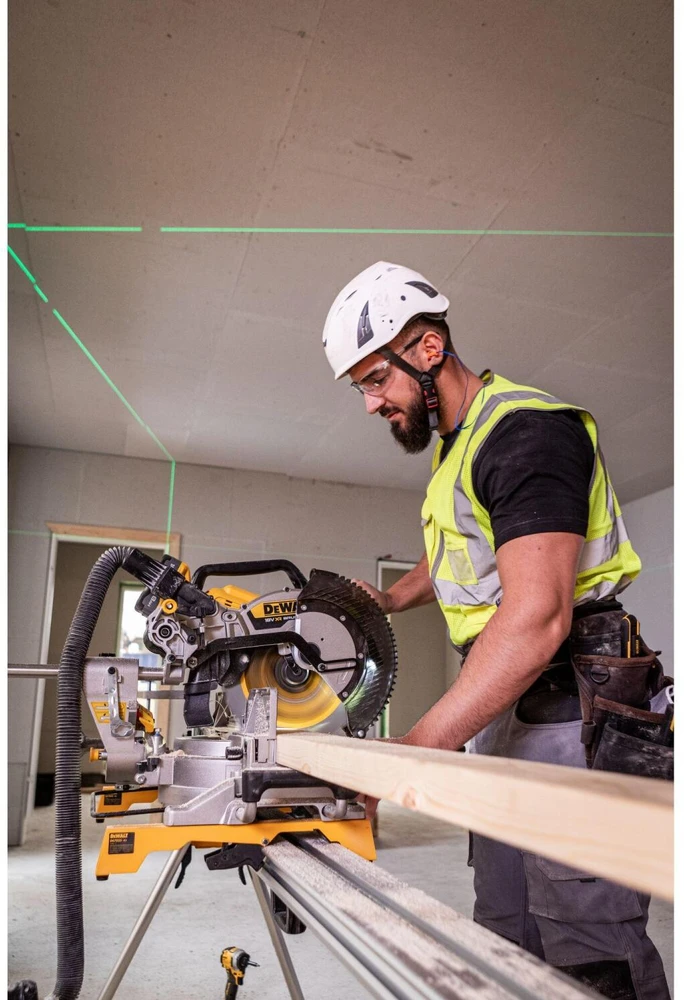 Akumuliatorinis diskinis pjūklas, 305 mm, 2 x 8 Ah, 18 V XR, DEWALT [DCS782XW2-QW]