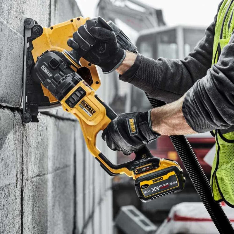 Kampinis šlifuoklis DeWalt DCG460N-XJ; 54 V (Be akumuliatoriaus ir pakrovėjo)