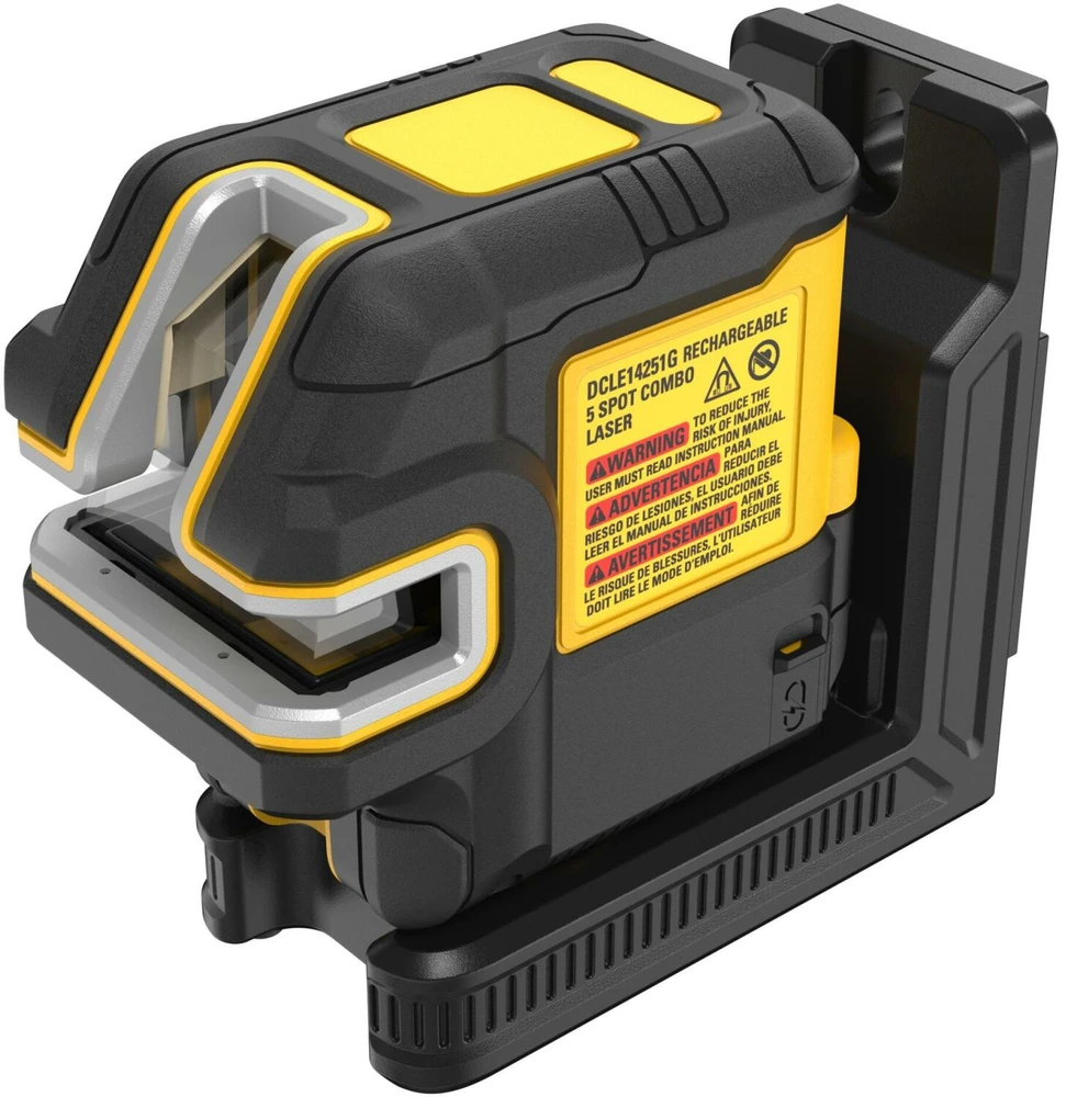 DEWALT LASER KRZYŻOWY DCLE14301GB 30m + 5-PUNKTOWY USB-C Žalias