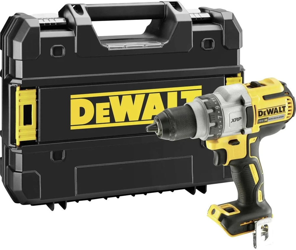 DeWalt suktuvas gręžtuvas DCD991NT-XJ 18V be akumuliatoriaus ir kroviklio, TSTAK lagaminas