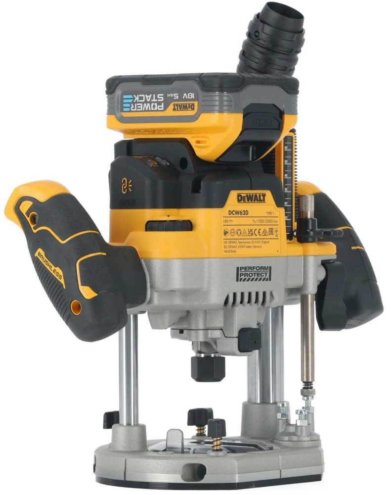 Freza DeWalt DCW620H2-QW; 18 V; 2x5,0 Ah akum.