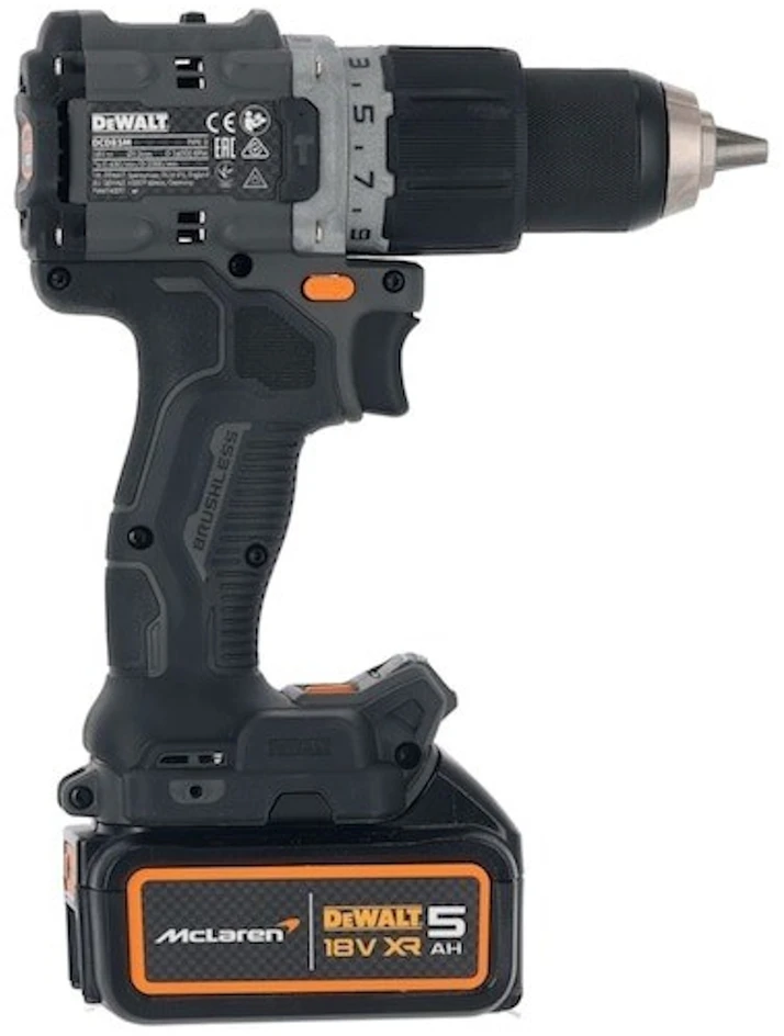 DeWalt MCLAREN DCD85MP2T Drill Driver 18V Juodas, Geltona