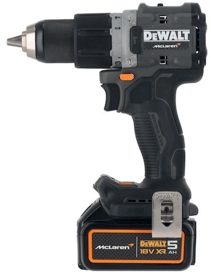 DeWalt MCLAREN DCD85MP2T Drill Driver 18V Juodas, Geltona