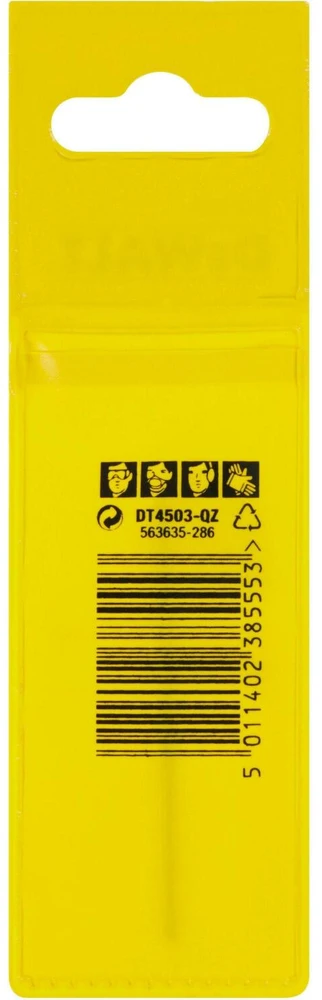 Grąžtas wiertło kręte do drewna 3mm, DeWalt [DT4503-QZ] su pultu