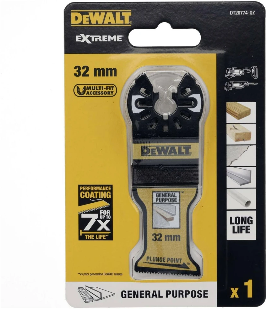 Įpjaunamasis pjūklelis DeWalt DT20774-QZ; 32 mm
