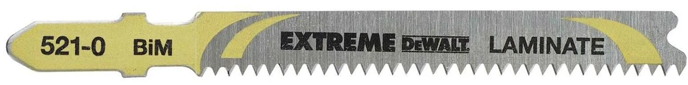 dėlionės peiliukai 82mm laminato plokštėms pjauti, 5 vnt. Extreme DeWALT [DT2080-QZ]