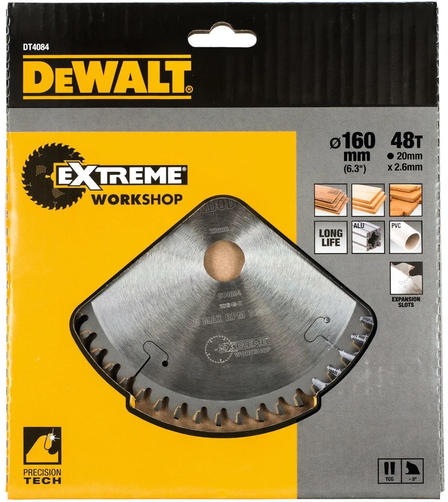 DEWALT PIŁA TARCZOWA 160x20mmx48z ...