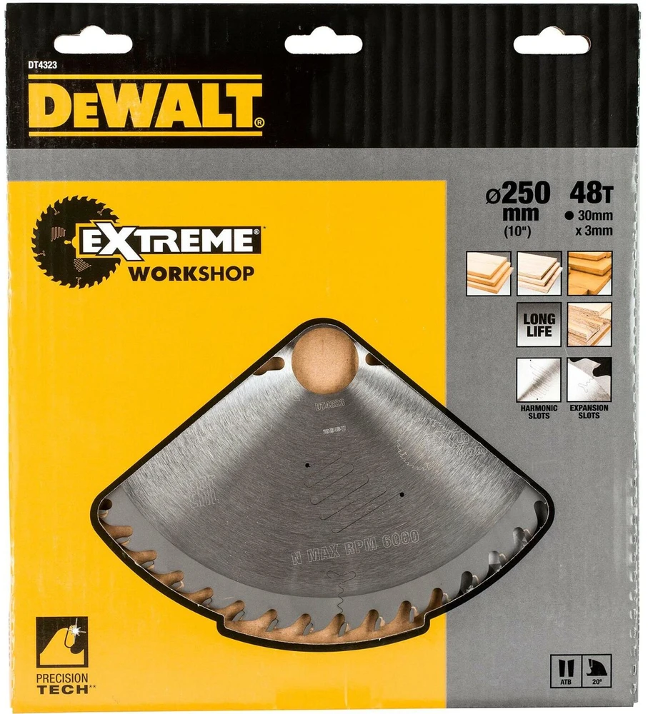 DEWALT PJŪKLĖS 250x30mmx48z